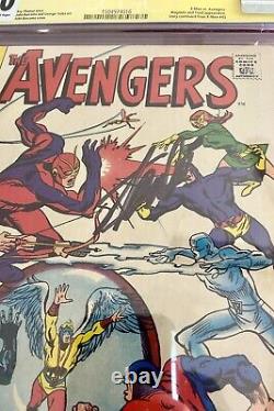 Avengers 53 CGC SS 7.0 Stan Lee Signed Avengers Vs. X-Men 1968 Marvel