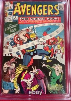Avengers #7 CGC Graded 6.5 (Odin and Loki Cameos)