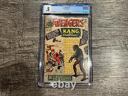 Avengers #8 (Sep 1964, Marvel Comics) CGC 0.5 1st App Kang
