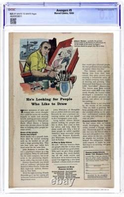 Avengers #9 CGC 4.0 1964 4600959011 1st app. Wonder Man