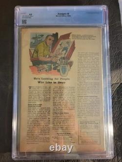 Avengers #9 CGC 4.0 OW 10/64 1st Wonder Man! Stan Lee and Kirby