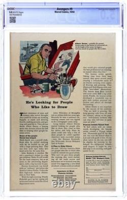 Avengers #9 CGC 5.0 1964 4479344010 1st app. Wonder Man