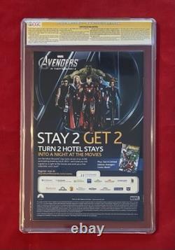 Avengers vs X-Men #1 Variant 2012 Signed By Stan Lee CGC 9.8 Marvel Comics