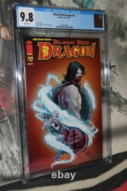 Blood Red Dragon #0 CGC 9.8 Stan Lee and Yoshiki's Rare