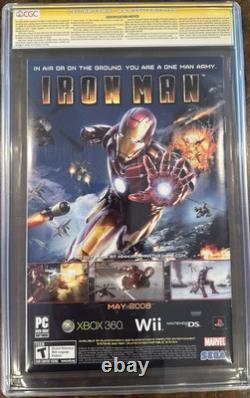 CAPTAIN AMERICA # 37 FINEVF MARVEL 2008 CGC Signed 9.8