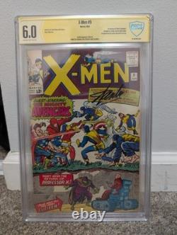 CBCS 6.0 X-Men #9 Signed By Stan Lee From The Duke Caldwell Collection Not CGC