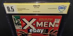 CBCS 8.5 Verifed SS Signed Stan Lee X-Men 14 First Appearance Sentinels. Not CGC