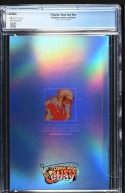 CGC 10.0! Tribute Stan Lee Human Torch #1 Humam Qutub Foil Virgin Variant 25