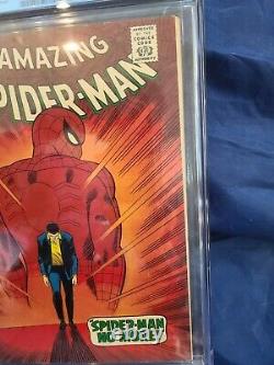 CGC 5.5 Amazing Spider-Man #50 Kingpin First App Wite To Off White Pages