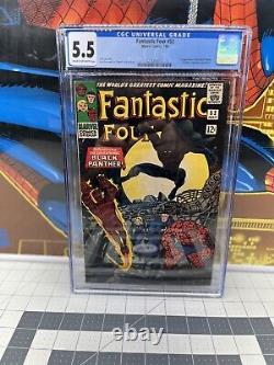 CGC 5.5 Fantastic Four #52 (Marvel, July 1966) JACK KURBY / STAN LEE
