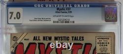 CGC 7.0 MYSTIC #37 ATLAS 1955 MARVEL COMICS Gene Colan Stan Lee Golden Age