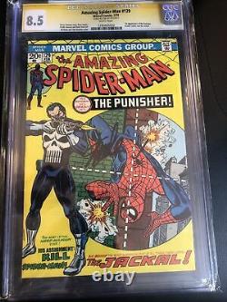 CGC 8.5 Amazing Spider-Man #129 First Appearance Punisher STAN LEE SIGNED