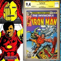CGC 9.4 SS Iron Man #118 signed by Stan Lee & Bob Layton 1st Rhodey