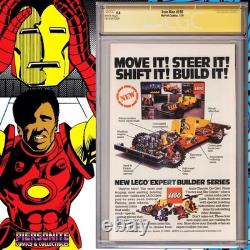 CGC 9.4 SS Iron Man #118 signed by Stan Lee & Bob Layton 1st Rhodey