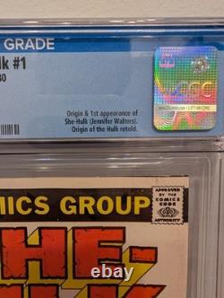 CGC 9.6 Marvel Comics Savage She-Hulk #1 1980 Newsstand Edition