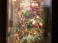 CGC 9.8 SS P. P Spectacular Spider-Man #6 Stan Lee A J Scott Campbell Variant