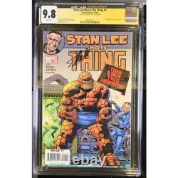 CGC 9.8 Stan Lee Meets the Thing #1 Stan Lee Authenticated Autograph