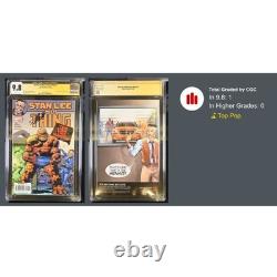 CGC 9.8 Stan Lee Meets the Thing #1 Stan Lee Authenticated Autograph
