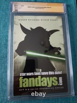 CGC 9.8 The Amazing Spider-Man #1 2011 Dallas Comic Con Stan Lee Signature WOW