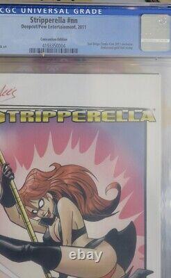 CGC GRADED! Stan Lee's Stripperella 2011 SDCC SPECIAL EDITION
