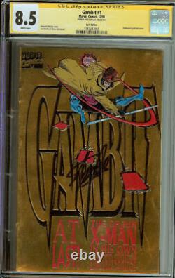CGC SS 8.5 Gambit #1 GOLD Variant Stan Lee