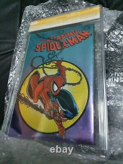CGC SS 9.6 Amazing Spider-Man #300 Chromium Marvel signed by Stan Lee