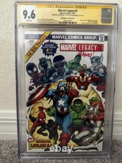 CGC SS 9.6 Stan Lee & Ed McGuinness Marvel Legacy #1 Variant Cover