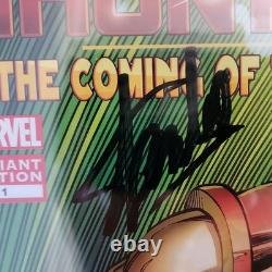 CGC Signature Series 2x Stan Lee And John Romita Jr Clear Bold Signatures