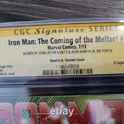 CGC Signature Series 2x Stan Lee And John Romita Jr Clear Bold Signatures CGC Signature Series 2x Stan Lee And John Romita Jr Clear Bold Signatures