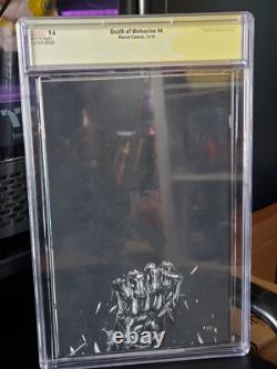CGC Signature Series Death of Wolverine #4 SIGNED BY STAN LEE 6/19/16