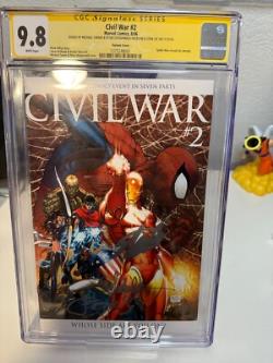 CIVIL War 2 Variant 9.8 3x Ss Stan Lee Peter Michael Turner Peter Steigerwald