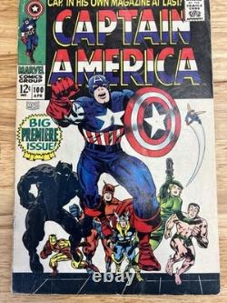 Captain America #100 (Marvel Comics April 1968)