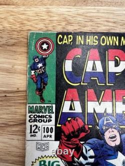 Captain America #100 (Marvel Comics April 1968)