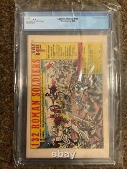 Captain America #104 Cgc 8.5 (red Skull Appearance) Off White To White Pages