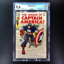 Captain America #109 Marvel 1969 Origin Story CGC 9.6