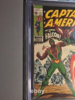 Captain America #117 CGC Graded 3.5 Origin & 1st Appearance of the Falcon