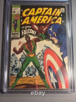 Captain America #117 CGC Graded 3.5 Origin & 1st Appearance of the Falcon