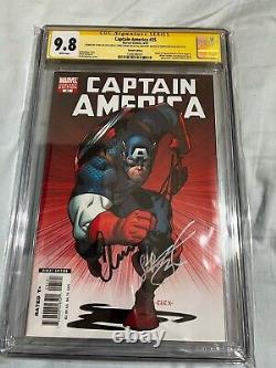 Captain America issue #25 CGC SS 9.8 Chris Evans, Stan Lee, & other signatures