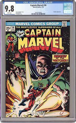 Captain Marvel #36 CGC 9.8 1975 4426146008