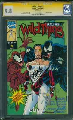Carnage vs Venom 1 CGC SS 9.8 Stan Lee signed Embossed Wild Thing 1993 Cover