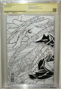 Cbcscgc Ss 9.8 Amazing Spider-man #700 Signed Stan Lee Quesada Sketch Variant