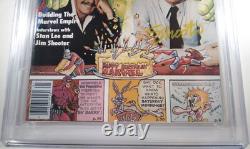 Cgc 9.4 Jim Shooter Signed Comics Scene #1 Stan Lee 1981 Starlog Magazine