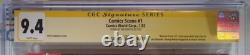 Cgc 9.4 Jim Shooter Signed Comics Scene #1 Stan Lee 1981 Starlog Magazine