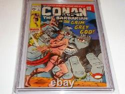 Conan the Barbarian #3 CGC SS Signature Autograph Sketch STAN LEE ROY THOMAS