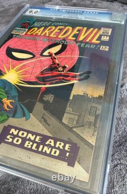 DAREDEVIL #17 (Marvel Comics June 1966) WHITE pages CGC 9.0