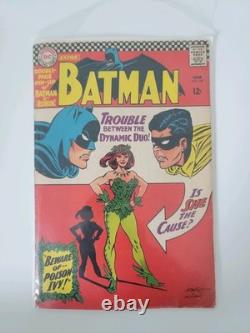 DC Comics Batman #181 1st Appearance Poison Ivy, VG+ 4.5+ Key, 1966 No Pinup
