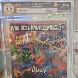 DC Versus Marvel Comics #1 Consumer Preview 1995 DC Comics Signed Stan Lee
