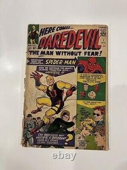 Daredevil #1 1964 1st App. Of Daredevil Complete Not CGC
