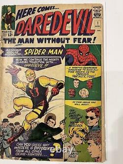 Daredevil #1 1964 1st App. Of Daredevil Complete Not CGC