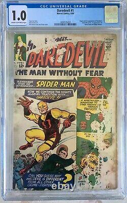 Daredevil #1 (1964) CGC 1.0 1st appearance and origin of Daredevil (Murdock)